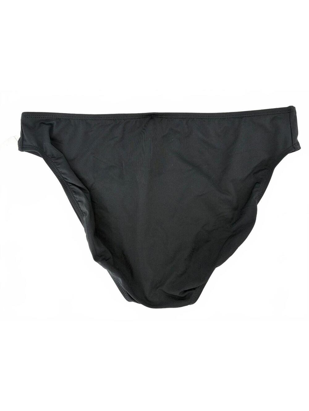 Leilani Black Midrise Swim Bottoms Size 14 NWT - Picture 2 of 6